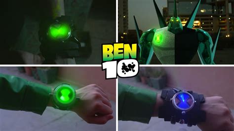 All Ben Omnitrix In Real Life Everytime Ben Gets New Omnitrix Fan Made Film Youtube