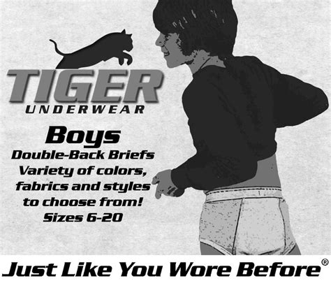 Tiger Underwear Blog 2