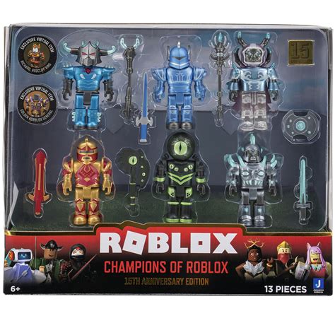 Roblox Action Collection Champions Of Roblox 15th Anniversary Gold