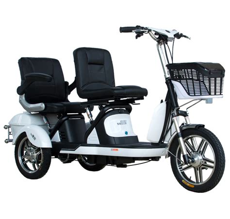 Two Seat Electric Cargo Bike Bicycle Electric Tricycle For Wholesale