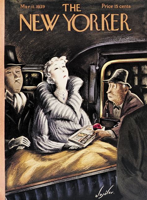 The New Yorker Saturday March 11 1939 Issue 734 Vol 15 N