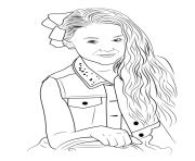 Jojo Siwa Coloring Pages Free Printable Sketch Coloring Page