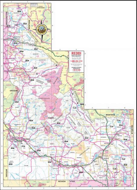 Free And Downloadable Idaho Maps And Travel Guides