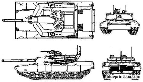 M1 Abrams 2 Free Plans And Blueprints Of Cars