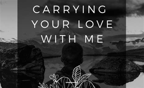 Carrying Your Love With Me Lhstoday