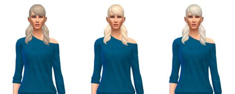 Busted Pixels Pigtails Ling Wavy Bangs Hairstyle Sims 4 Hairs