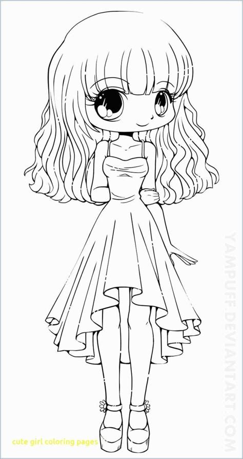 Coloring Pages For Girls Printable Cute Ezzeyn
