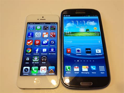Iphone 5 Vs Samsung Galaxy S3 Review Attmobilereview