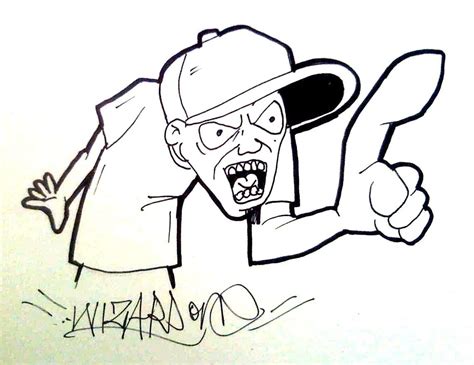 Graffiti Characters Drawing At Getdrawings Free Download