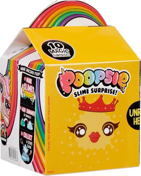 Poopsie Slime Surprise Drop Poop Pack Mystery Pack Red Happy Meal