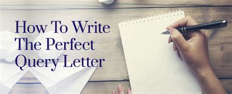 How To Write The Perfect Query Letter Autocrit Online Editing