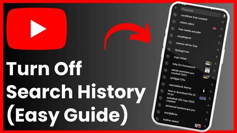How To Turn Off Search History On Youtube Youtube