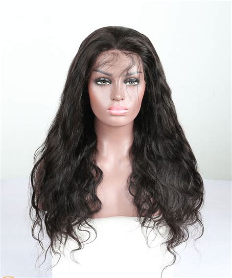 Density Pre Plucked Body Wave Lace Front Human Hair Wigs Msbuy Com