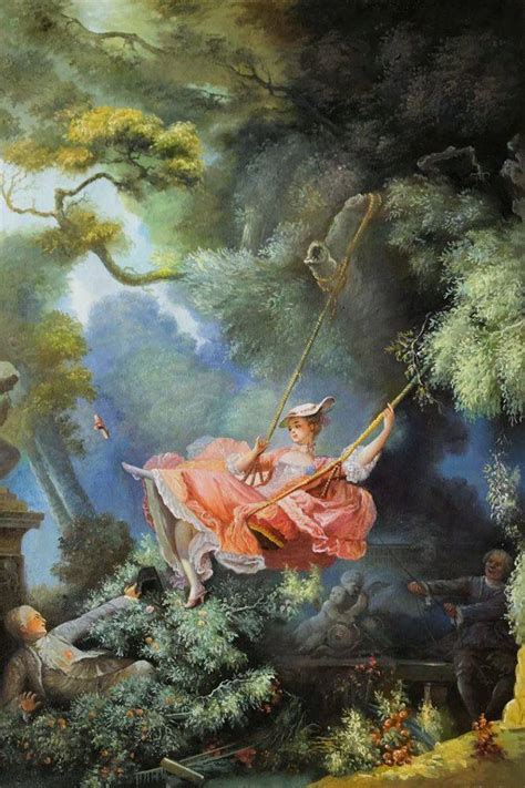 Jean Honore Fragonard Reproduction Painting The Swing