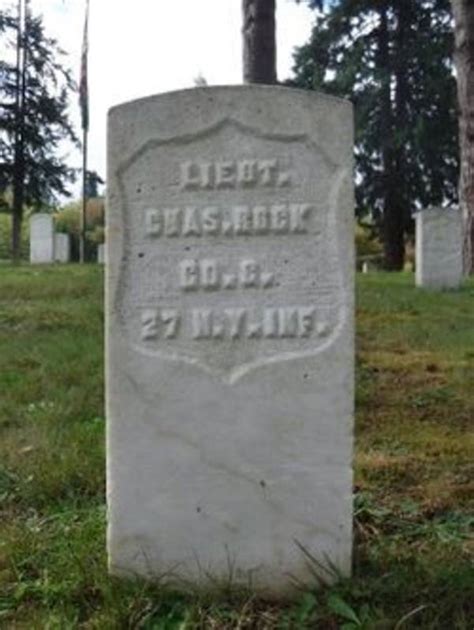 Charles Rock Civil War Veterans Buried In Washington State