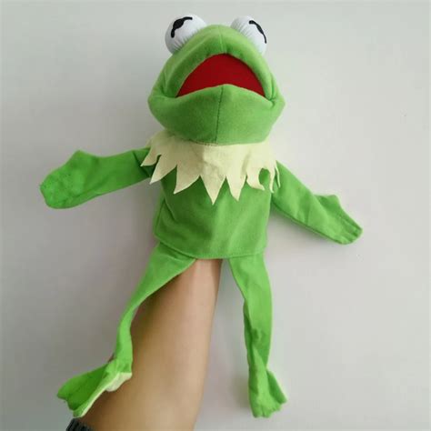 The Muppets Puppet Kermit Frog Plush 28cm Hand Puppets Baby Kids