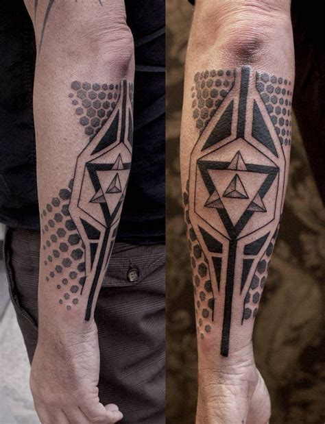 Geometric Tattoo Forearm Ideas Flawssy