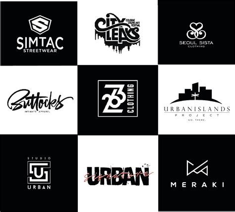 Design Urban Streetwear Clothing Brand Logo Ubicaciondepersonascdmx