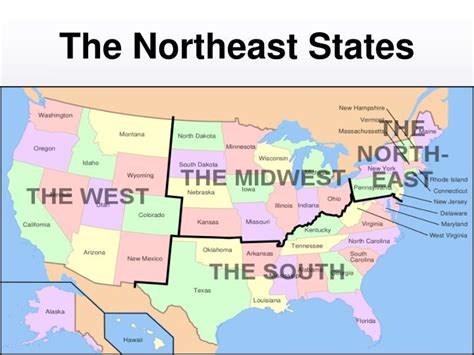 Ppt The Northeast States Powerpoint Presentation Free Download Id