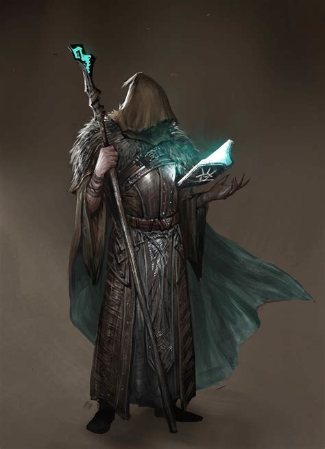 Clothing Wizard Warlock Sorcerer Magician Gandalf Mens Costume Staff