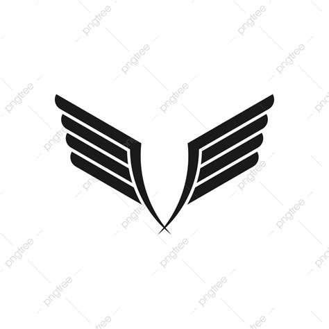 Angel Wing Logo Vector Art Png Wings Icon Vector Logo Wings Wing