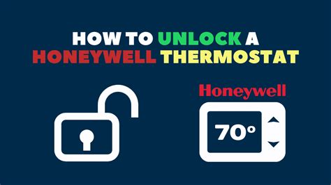 How To Unlock Honeywell Thermostat Tb7220u1012 Gestuus