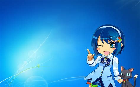 24 Windows 7 Anime Wallpapers Michi Wallpaper Images