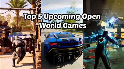 Top 5 Upcoming Open World Games In 2023 For Ps5pcxbox Upcoming High