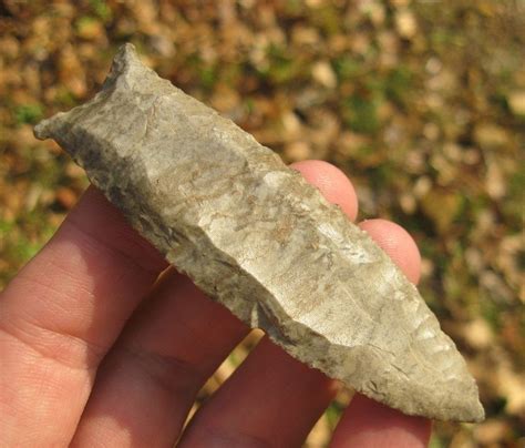 Stunning Paleo Cumberland Arrowhead Authentic Clark Co In Artifact