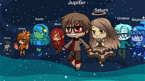 Planets Of The Solar System In Gacha Life By Parkerbrown On Deviantart