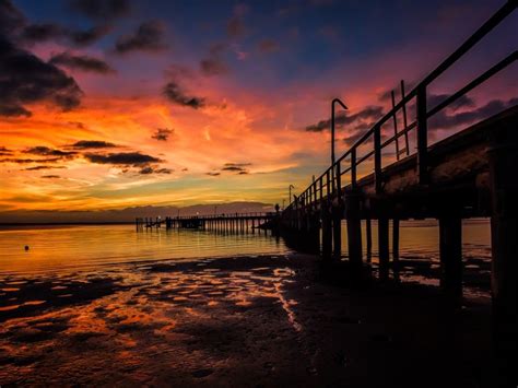 Sunset At Fraser Island By Emmo Landscape And Nature Mate Fraser Island Sunset Island