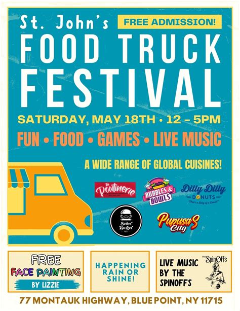 May 18 St Johns Food Truck Festival Patchogue Ny Patch