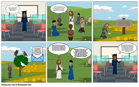 Parable Of The Mustard Seed By Abby Duncan Storyboard