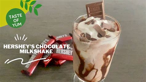 Hersheys Chocolate Milkshake Recipe Milkshake Recipe Taste Of Yum