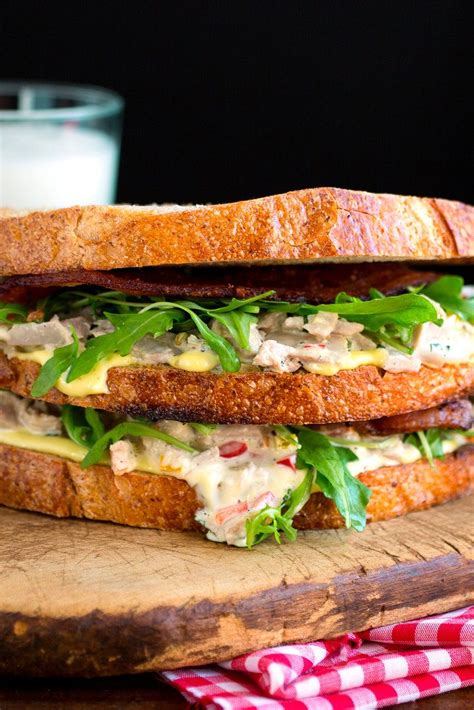 Union Square Cafes Tuna Club Sandwich Recipe Club Sandwich Recipes
