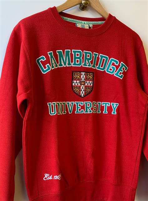 Official University Of Cambridge Appliqué Sweatshirt Ryder And Amies
