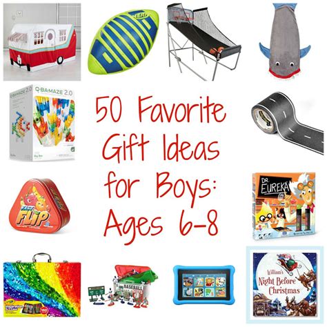 The baby has to enjoy the gift, otherwise it'll just turn into nursery clutter. 50 Favorite Gift Ideas for Boys: Ages 6-8 - The Chirping Moms