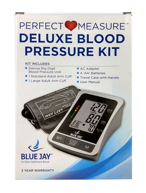 Perfect Measure Deluxe Blood Pressure Kit Fitnessmart Division Of