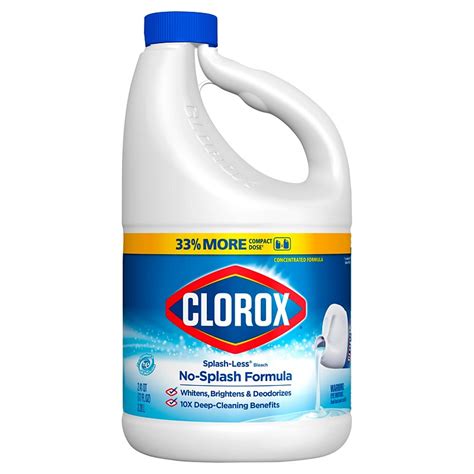 Clorox Splash Less Regular Liquid Bleach Shop Laundry At H E B