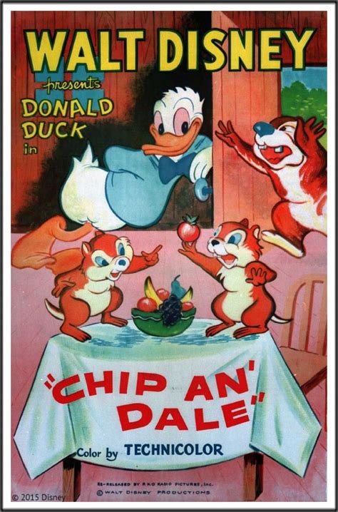 Donald Duck Chip An Dale 1947 Disney Movie Rewards Disney Movie