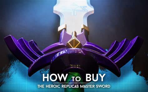 here s how you can buy the heroic replicas master sword zelda universe