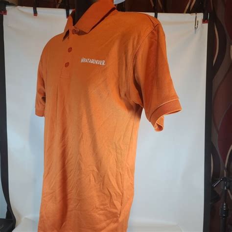 Whataburger Shirts Whataburger Uniform Employee Embroidered Orange