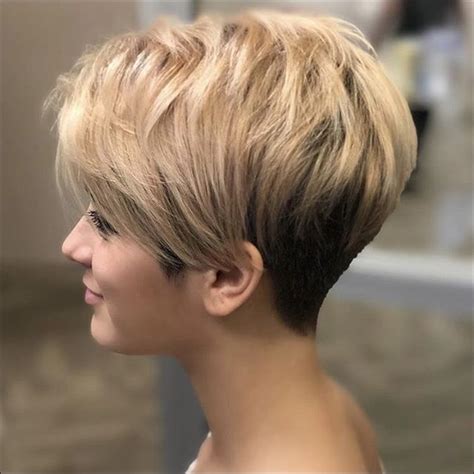 Frisuren bilder angestufter nacken fur viel. 40 Beste Frech Kurzhaarfrisuren Für Frauen - Nagelgalerie