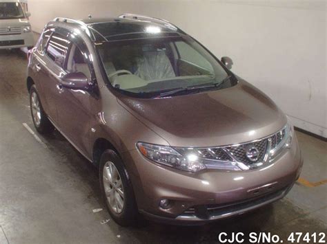 2011 Nissan Murano Brown For Sale Stock No 47412 Japanese Used