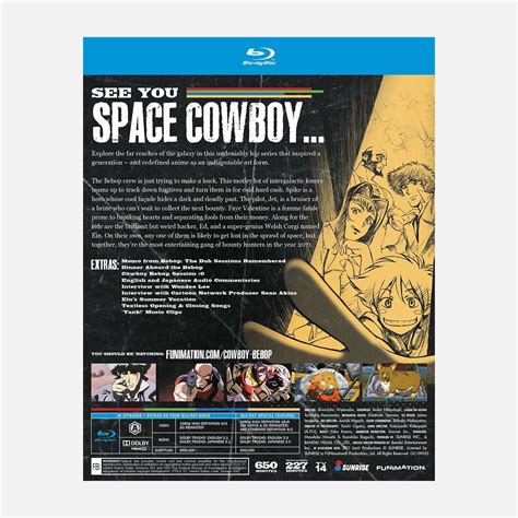 Shop Cowboy Bebop Complete Series Blu Ray Funimation