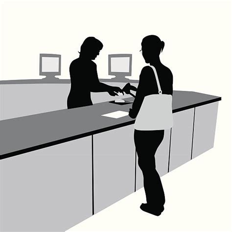 Library Checkout Illustrations Royalty Free Vector Graphics And Clip Art