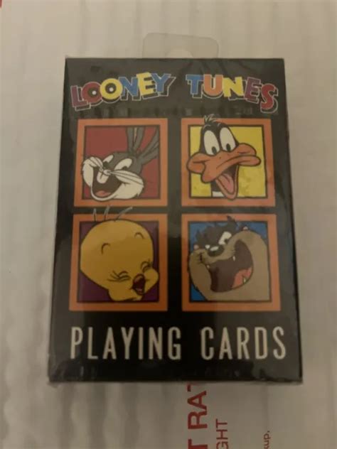 Vintage Looney Tunes Playing Cards Bugs Bunny Taz Tweety Bird Daffy
