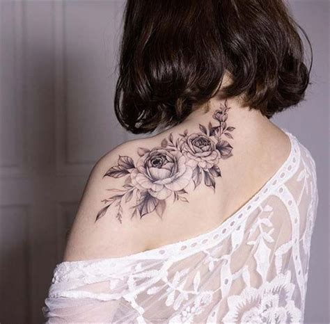 50 Gorgeous And Exclusive Shoulder Floral Tattoo Designs You Dream To Have Women Fashion