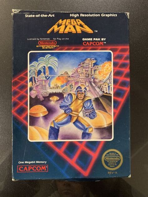 Capcom Mega Man Nintendo Entertainment System For Sale Online Ebay