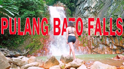 Pulang Bato Falls Pulang Bato Valencia Negros Oriental Laag Ni